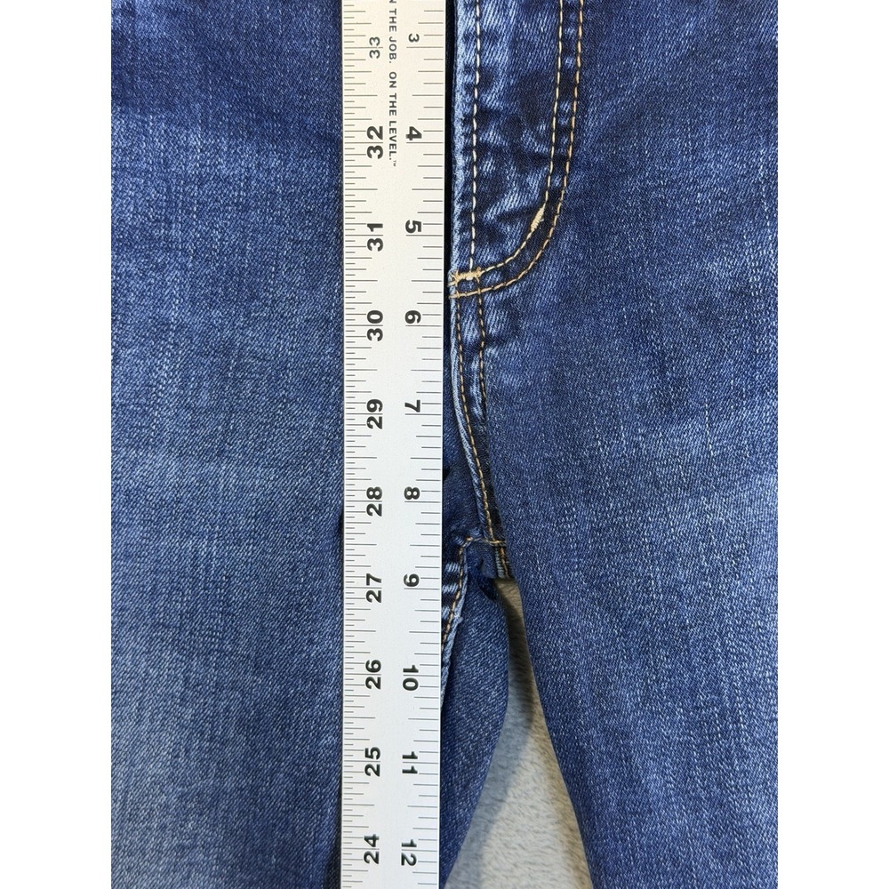 Silver Jeans Womens 26 Blue Denim Medium Wash Mid‎ Rise Boyfriend Stretch - Picture 4 of 10